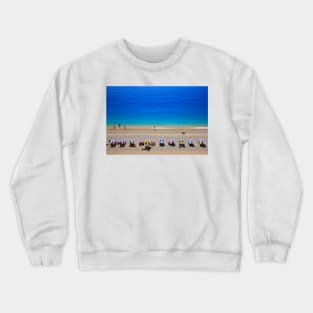 Egremni beach - Lefkada island Crewneck Sweatshirt